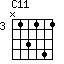 Accord guitare C11